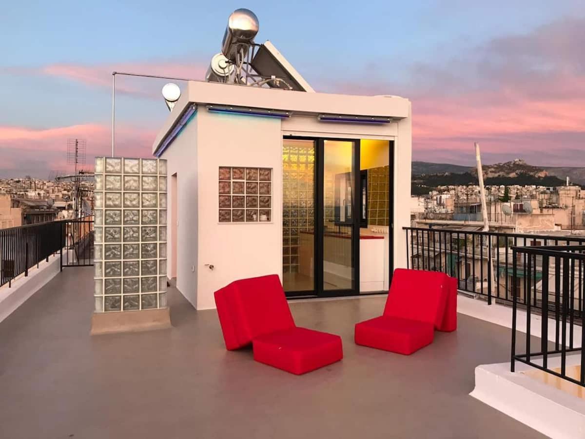 Rooftop Studio Breathtaking Views By Ghh Athens Exterior photo
